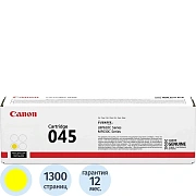 Картридж лазерный Canon 045 Y (1239C002) жел. для MF635Cx, 633Cdw, 631Cn