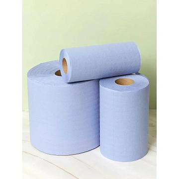 Бумага протирочная Luscan Prof 2сл 500лx1рул/уп 130м голубая