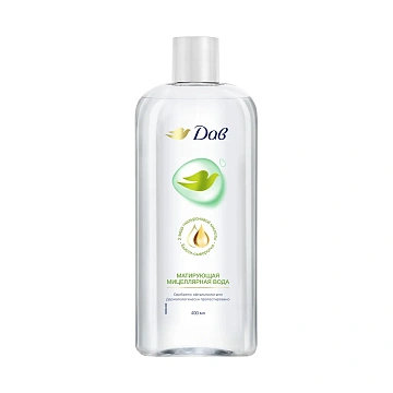 Вода Дав мицеллярная матирующая, 400мл