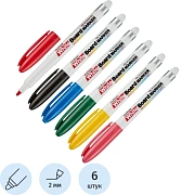 Маркер для белых досок MunHwa 2 мм набор 6 цветов