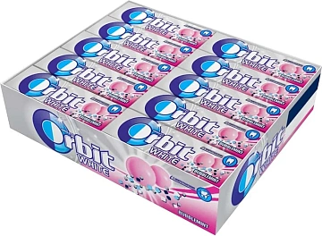 Жевательная резинка Orbit Bubblemint, 10шт