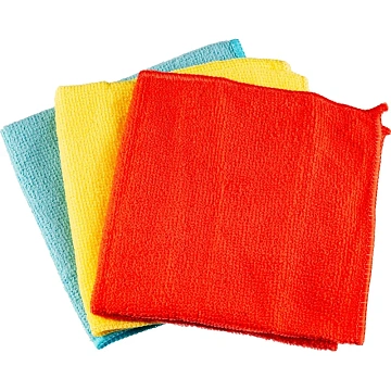 Салфетки хозяйственные из микрофибры универсальные 180gsm, 30х30см, 3шт/уп