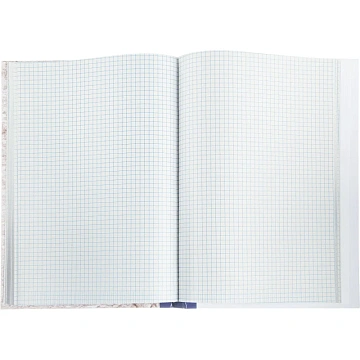 Книга учета 128л. в клетку типограф., обл.тв.картон