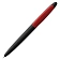 Ручка шариковая Prodir DS5 TRR-P Soft Touch, черная с красным