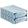 Протирочные салфетки Kimberly-Clark WypAll Х80 7565, листовые, 25шт, 1 слой, синие