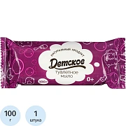 Мыло туалетное 100 г, 'Детское' АГРОПРОМ-ЮГ, натуральное, 486787