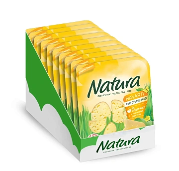 Сыр Natura Сливочный полутвердый нарезка 45%, 150г