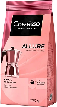 Кофе Coffesso Allure молотый, 250г