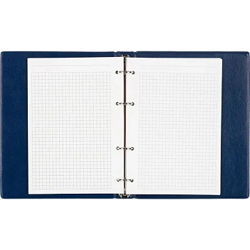 Тетрадь со сменным блоком Attache,80л,клет,А5,обл.ПВХ