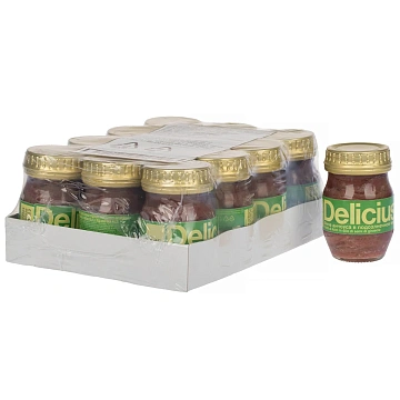 Филе анчоуса Delicius европейского в подсолнечном масле, 90г