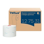 Туалетная бумага Tellus (tork) Advanced T6, 2 слоя, 100м, белая, 127531