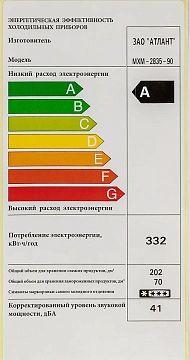 Холодильник Атлант MXM-2835-90 2-хкамерн. белый