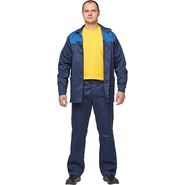 Костюм лет муж (куртка, бр) л16 син/вас 120-124/158-164