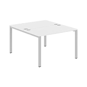 Стол 2-х местный XS6WST 1214 Белый/Серый 1200х1406х750 XTEN-S60