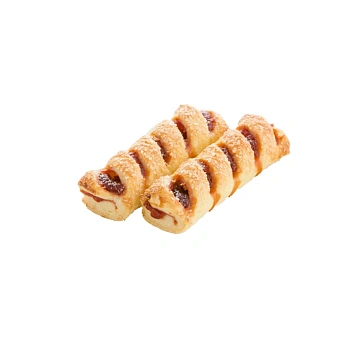 Печенье слоеное Bakery Story Трубочка Малинка, 2кг/уп