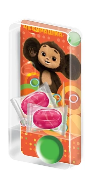 Карамель Конфитрейд Чебурашка с игрой, 8г