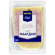 Сыр в нарезке Metro Chef Маасдам 45%, 500г