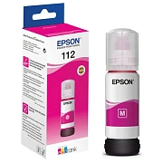 Чернила EPSON 112 (C13T06C34A) для СНПЧ EPSON L11160 /L15150 /L15160 /L6550/L6570, пурпурные, ОРИГИН