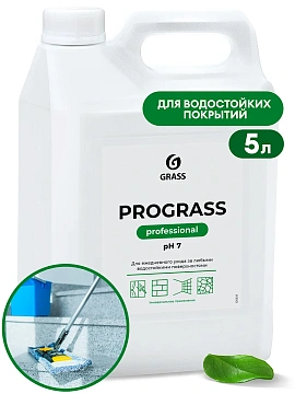 Средство моющее универсальное 5 кг, GRASS PROGRASS, нейтральное, жидкое, 125337