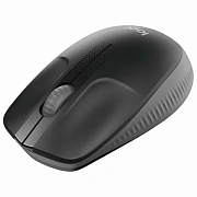 Мышь беспроводная LOGITECH M190, 2 кнопки + 1 колесо-кнопка, оптическая, черно-серая, 910-005905