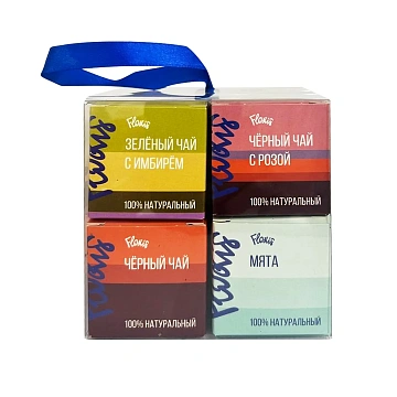 Чай подарочный Floris из 8 кубиков, 80г
