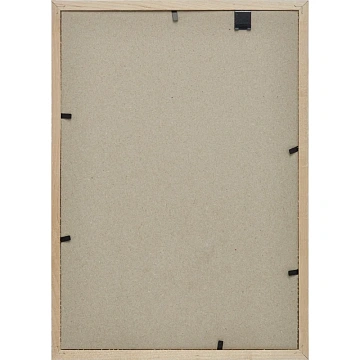 Рамка А4(21х30) деревянный багет, белый 1507