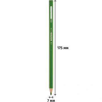 Карандаши цветные 12цв 3-гран,точилка,тубус Kores 93313