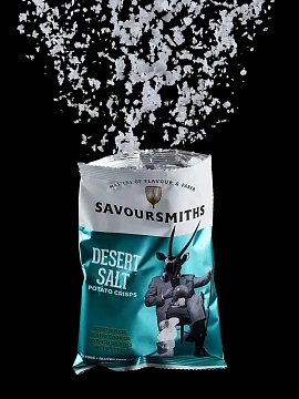 Чипсы Savoursmiths Соль пустыни, 150г