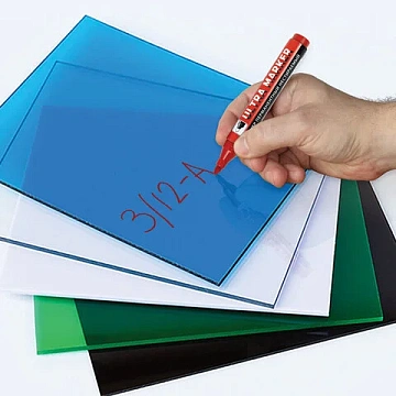 Маркер перманентный ULTRA MARKER, КРАСНЫЙ, 3,5 мм, с клипом, BRAUBERG, 152205
