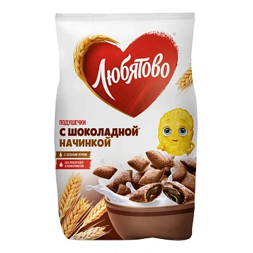 Подушечки Любятово с шок. нач., 500г