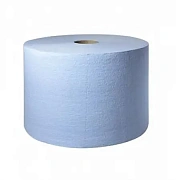 Протирочные салфетки Veiro Professional WIPE1 в рулоне, 2 слоя, 24х35см, синие