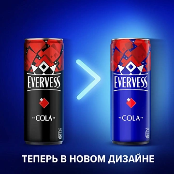 Напиток Evervess Cola газированный, 330мл