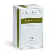 Чай Althaus Grun Matinee зеленый, 20пакx1,75г ЧА008