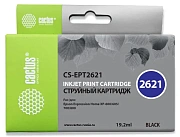 Картридж струйный Cactus CS-EPT2621 26XL черный (19.2мл) для Epson Expression Home XP-600/605/700/80