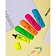 Маркер текстовыделитель Attache Palette 1-5мм розовый HL6010