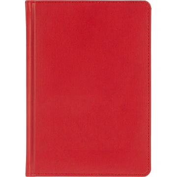 Ежедневник недатированный ATTACHE Classic А5, 140х200мм, 136л, красный