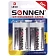 Батарейки КОМПЛЕКТ 2 шт, SONNEN Alkaline, D (LR20, 13А), алкалиновые, в блистере, 451091