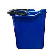 Ведро Eco-Force 25л, пластик, синее, 25EC/7