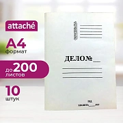 Папка-обложка Дело 440г/м2 немелованная, 10 шт уп