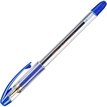Ручка шариковая неавтомат. Deli ArrisGolden0,5мм,шар0,7,син,масл,манж
