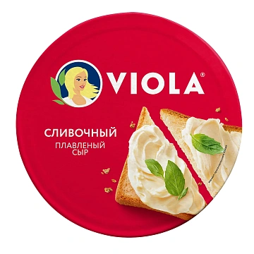 Сыр плавленый Viola сливочный треугольники 35%, 130г