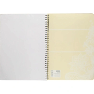 Бизнес-тетрадь ,80,А4,Амели,300х210мм,Желтый,80г/квм,тонир