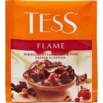Чай TESS FLAME фруктовы 25пак