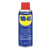 Средство WD-40 универсальное, 200 мл, для тысячи применений в офисе, быту, производстве, WD0001