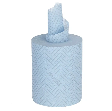 Бумажные полотенца рулонные с ц.вытяжкой Kimberly-Clark WypAll L10 6220 106,4м, 1 слой, синие, 280шт
