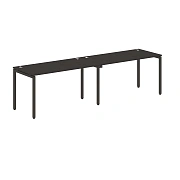Стол 2-х местный XWST 2870 Дуб Юкон Модерн/Антрацит 2800х700х750 XTEN-S