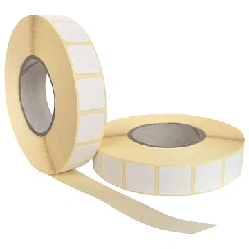 Этикетки для Честного Знака термотрансферные ПОЛУГЛЯНЕЦ, 15х15 мм, КОМПЛЕКТ 7 рулонов по 2000 этикет