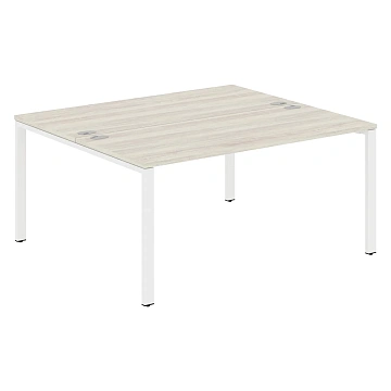 Стол 2-х местный XS6WST 1614 Сосна Эдмонт/Белый 1600х1406х750 XTEN-S60