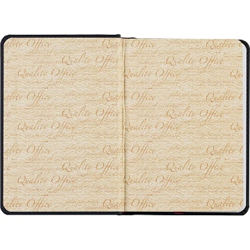 Ежедневник недатированный A6+, 136л, VELVET  темно-синий navy 3-495/16