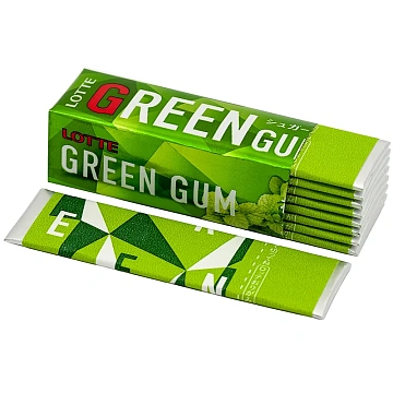 Жевательная резинка Lotte Green, 26г